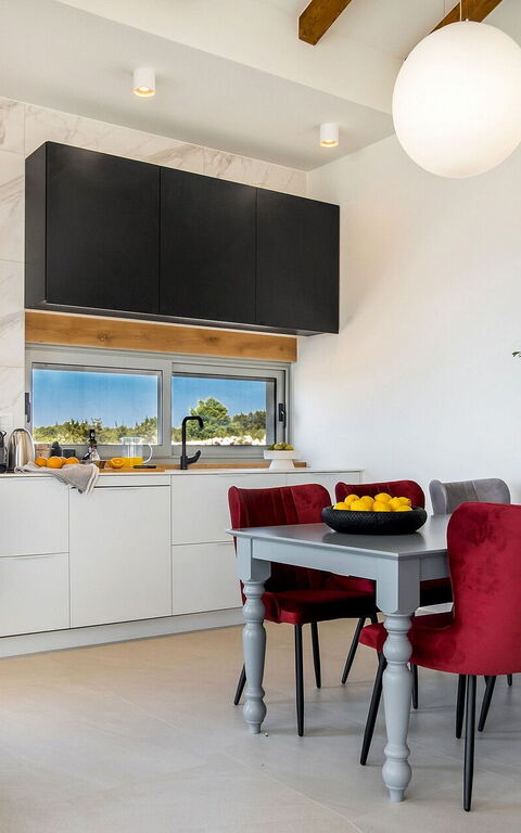 Villa Kelena: Frokostlokale, Køkken