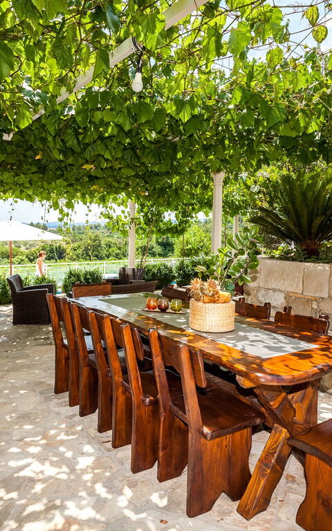 Villa Azurit: Altan / terrasse / gårdhave, Udendørs