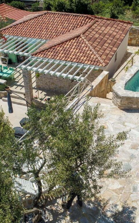 Villa Azurit: pool, Udvendige