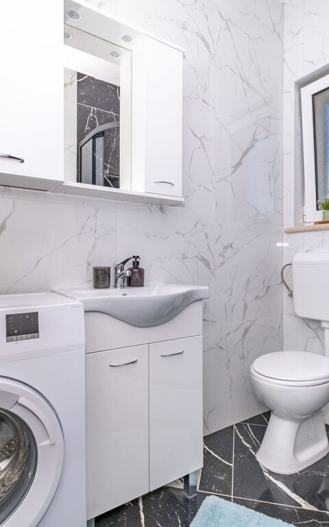 Villa Diana: Badeværelse