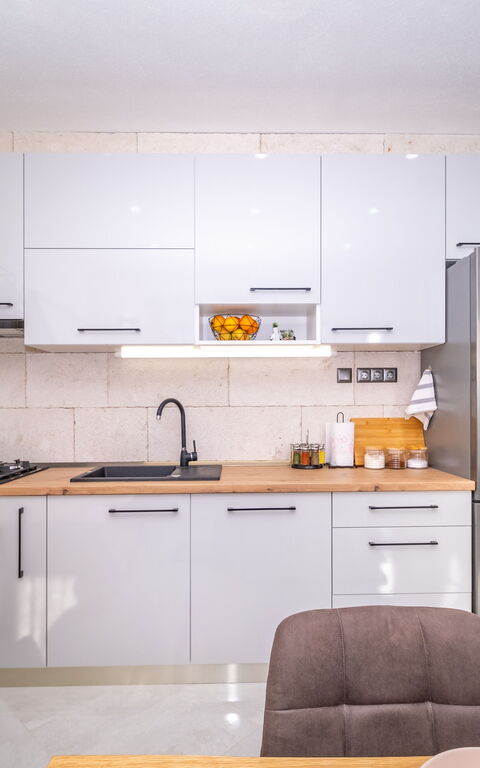 Villa Diana: Frokostlokale, Køkken