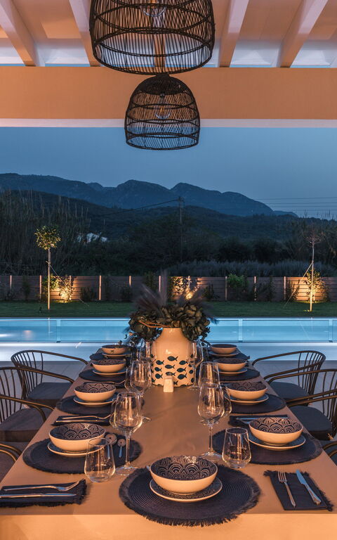 Villa Serenissima: pool, Udendørs, Udvendige