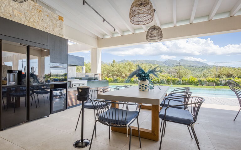 Villa Serenissima: Altan / terrasse / gårdhave, pool, Udendørs, Udvendige