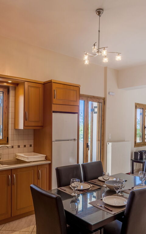 Villa Giorgos: Frokostlokale, Køkken