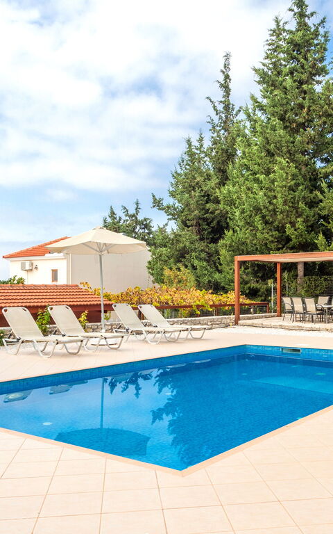 Villa Giorgos: pool, Udendørs, Udvendige