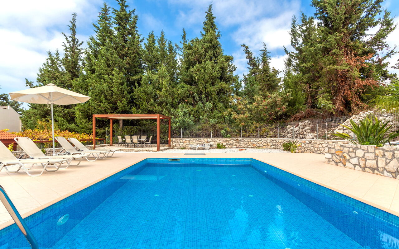 Villa Giorgos: pool, Udendørs, Udvendige