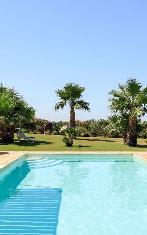 Villa Casale: Have, pool, Udendørs, Udvendige