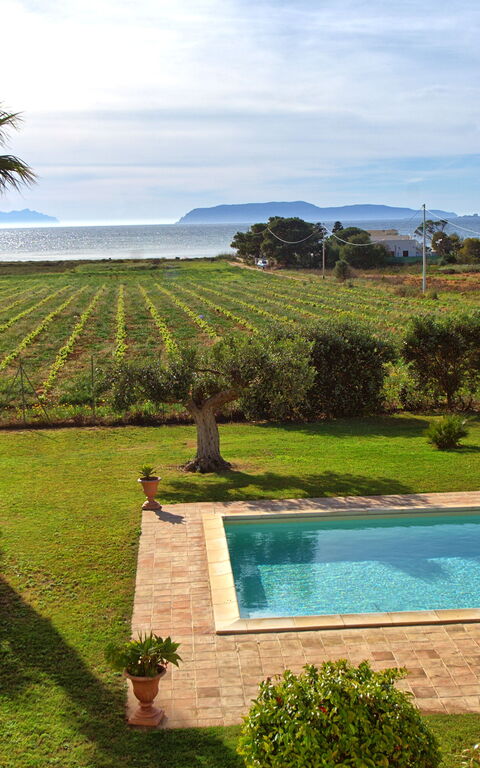 Villa Casale: Have, pool, Udendørs, Udvendige