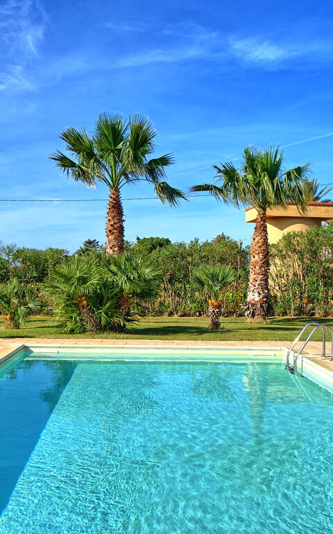 Villa Casale: Have, pool, Udendørs, Udvendige