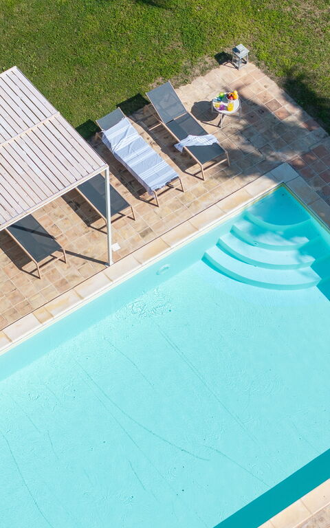 Villa Casale: Have, pool, Udendørs, Udvendige