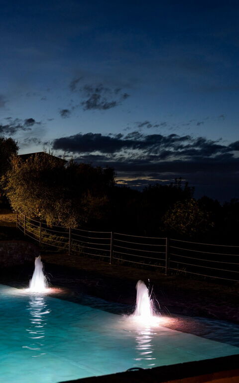 Villa Acquaviva: Have, pool, Udendørs