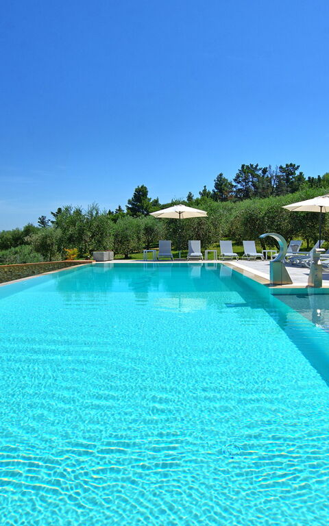 Villa Acquaviva: pool, Sommer, Udendørs