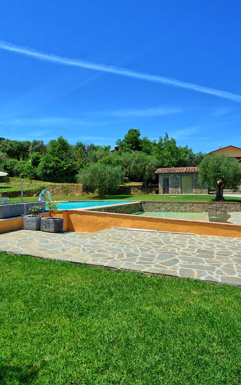 Villa Acquaviva: Have, pool, Sommer, Udendørs