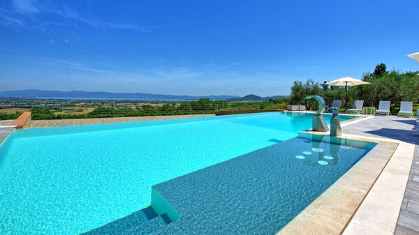 Villa Acquaviva: pool, Sommer, Udendørs, Visninger