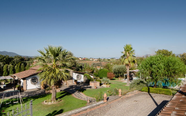 Villa Antici: Have, Udendørs, Udvendige