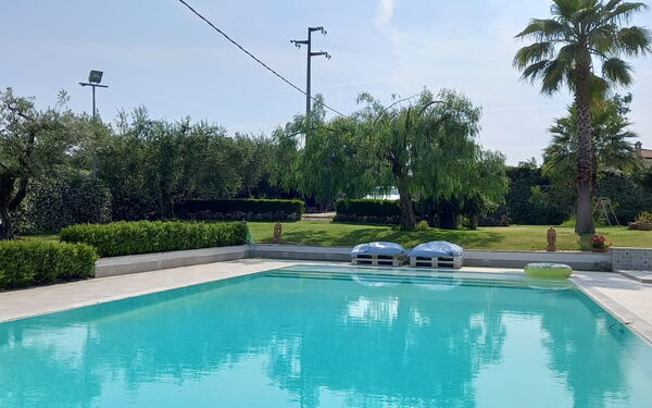 Villa Antici: Have, pool, Udendørs, Udvendige