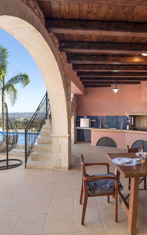 Villa Kois: Altan / terrasse / gårdhave, pool, Udendørs, Udvendige