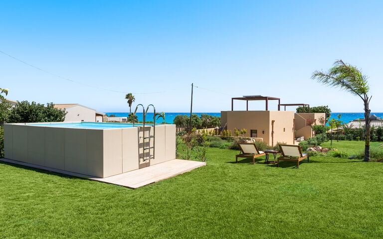 Magnolia Marina di Modica: Have, pool, Udendørs, Udvendige, Visninger