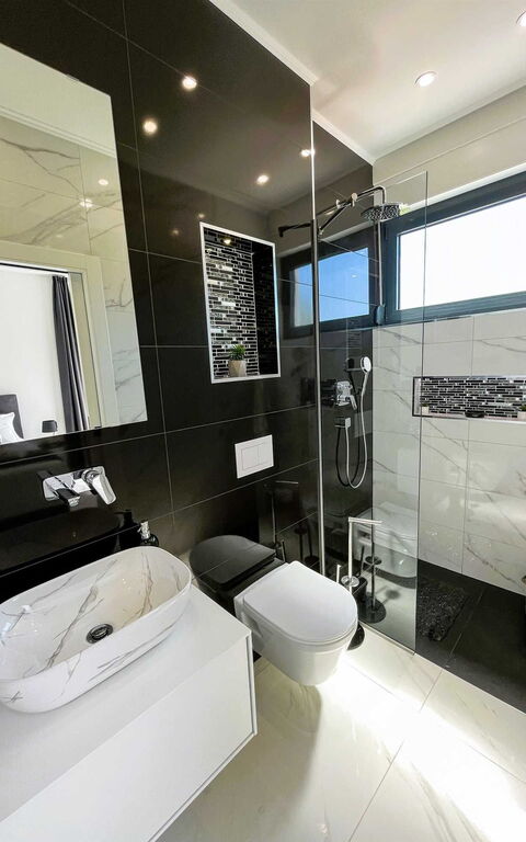 Villa Nikta: Badeværelse