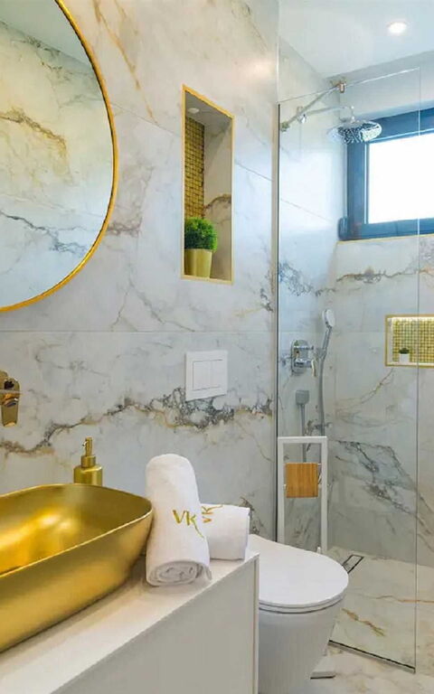 Villa Nikta: Badeværelse