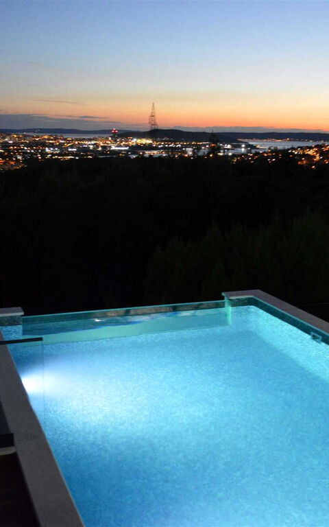 Villa Nikta: pool, Visninger