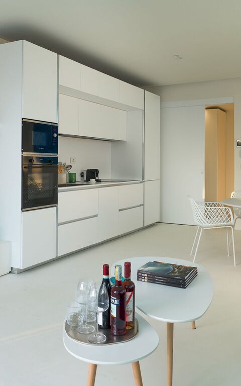 Villa Gadir: Frokostlokale, Køkken, Stue