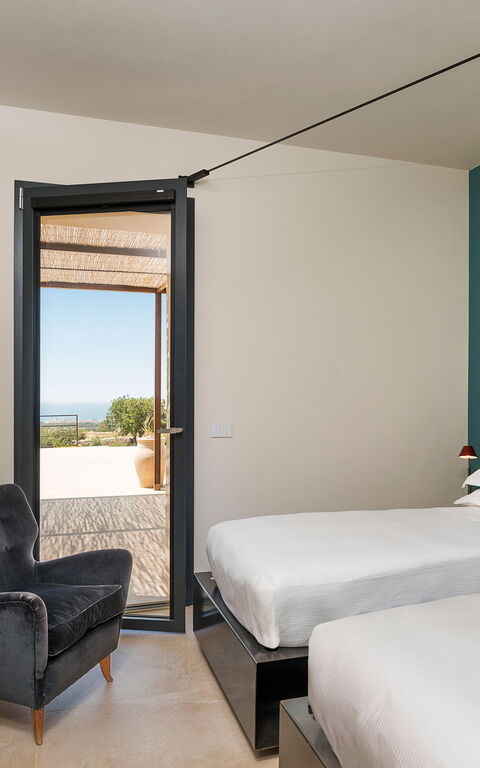 Gelso Bianco: soveværelse