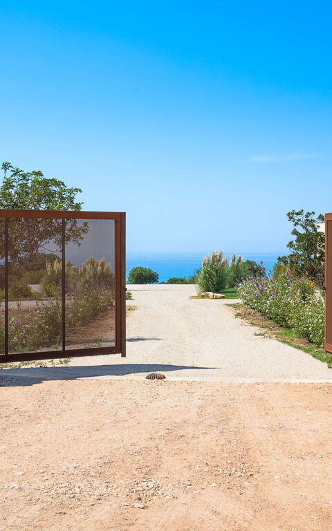 Villa Passo Salina: Hovedindgang