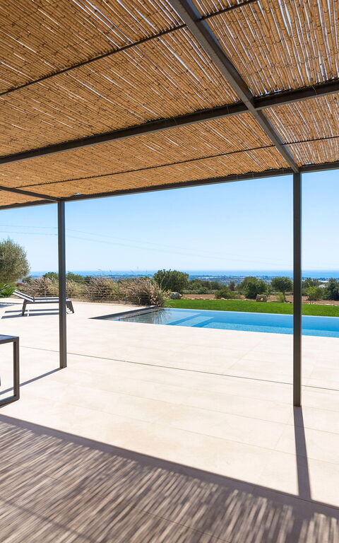 Villa Passo Salina: Altan / terrasse / gårdhave, pool