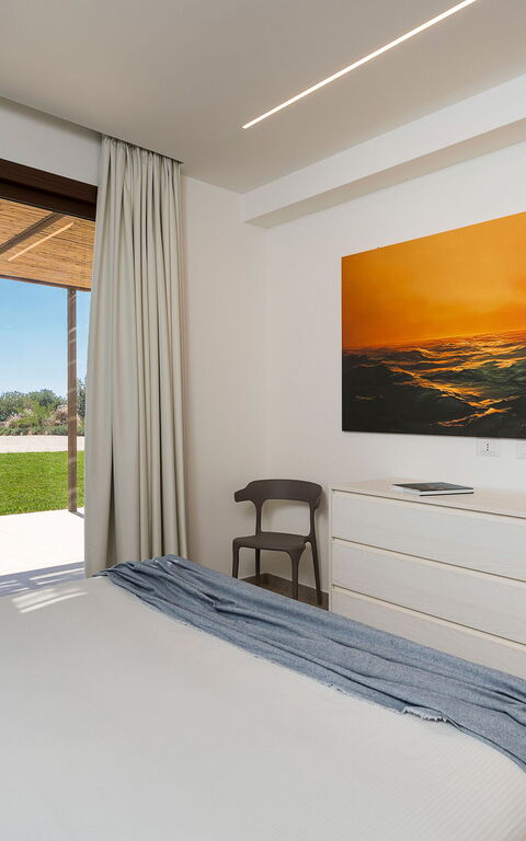 Villa Passo Salina: soveværelse