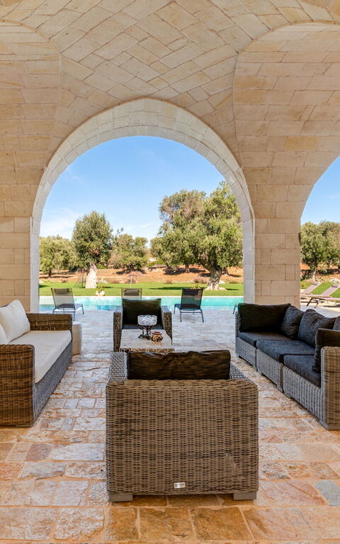 Tenuta Palù: Altan / terrasse / gårdhave, Udendørs