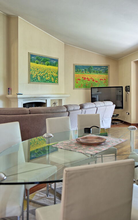 Villa Paradiso: Frokostlokale, Stue