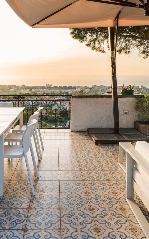 Villa Giuffrè: Altan / terrasse / gårdhave, Udendørs, Udvendige, Visninger