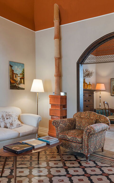 Villa Giuffrè: Stue