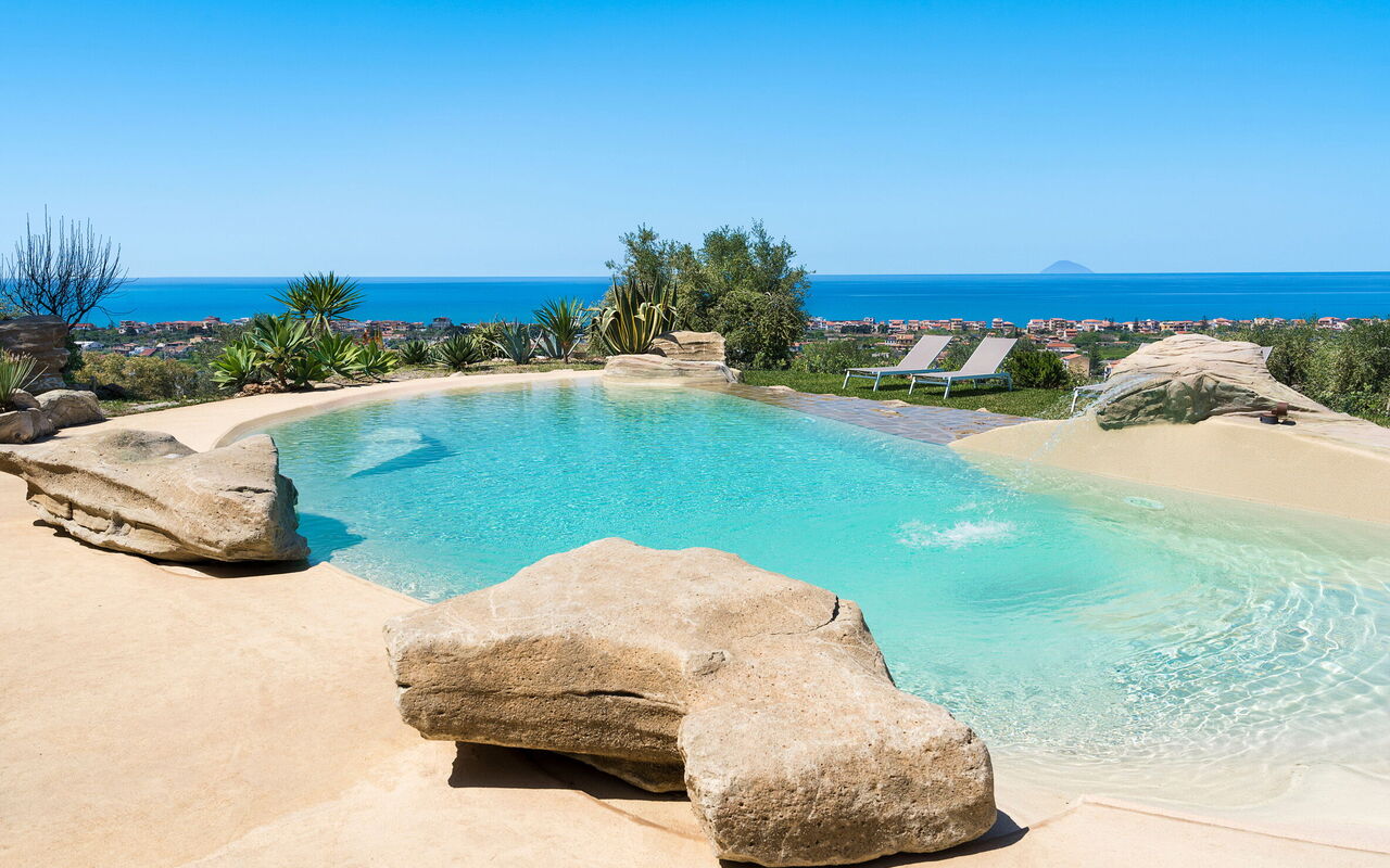 Villa Giuffrè: pool, Udendørs, Udvendige, Visninger