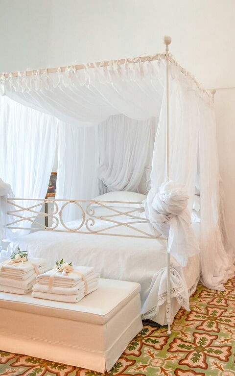 Masseria Lamacerase: soveværelse