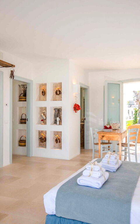 Masseria Lamacerase: soveværelse