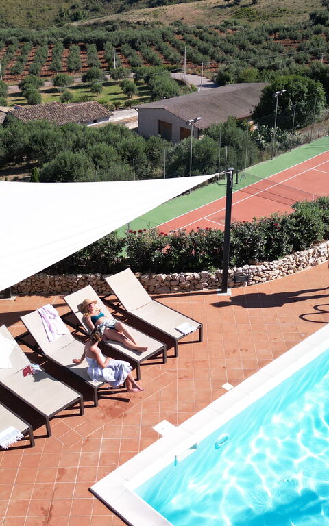 Villa Petra: Udendørs