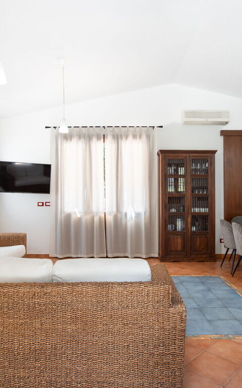 Villa Petra: Frokostlokale, Køkken, Stue