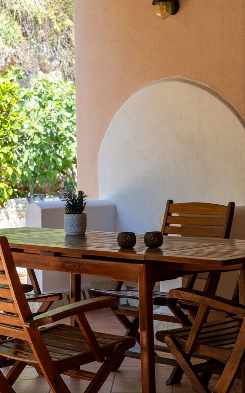 Villa Petra: Altan / terrasse / gårdhave