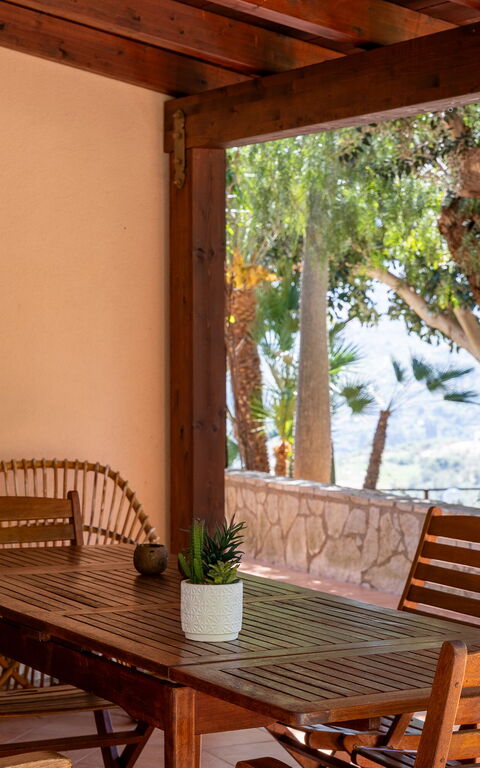 Villa Petra: Altan / terrasse / gårdhave