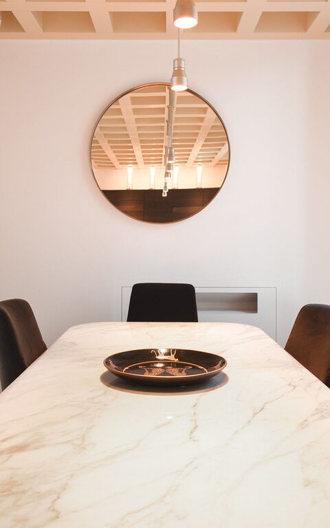 Villa Il Faro: Frokostlokale, Køkken