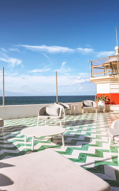 Villa Il Faro: Altan / terrasse / gårdhave, Udendørs, Udvendige, Visninger