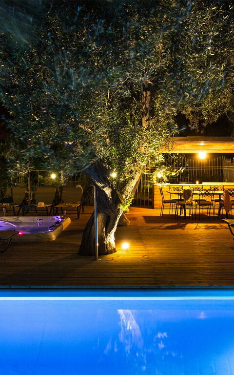 Villa Bellasia: Have, pool, Udendørs, Udvendige