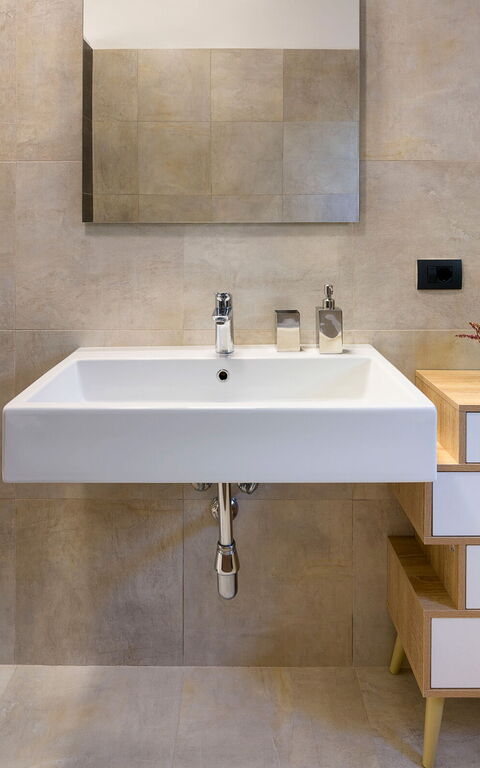 Villa Giglio Di Mare: Badeværelse