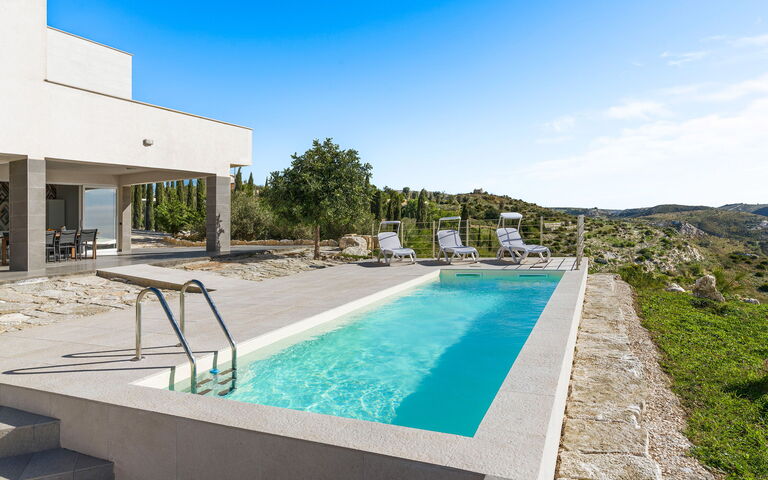 Villa Giglio Di Mare: pool, Udendørs, Udvendige