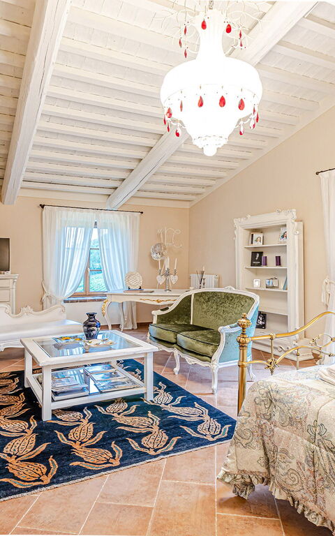 Chateau La Siroque: soveværelse