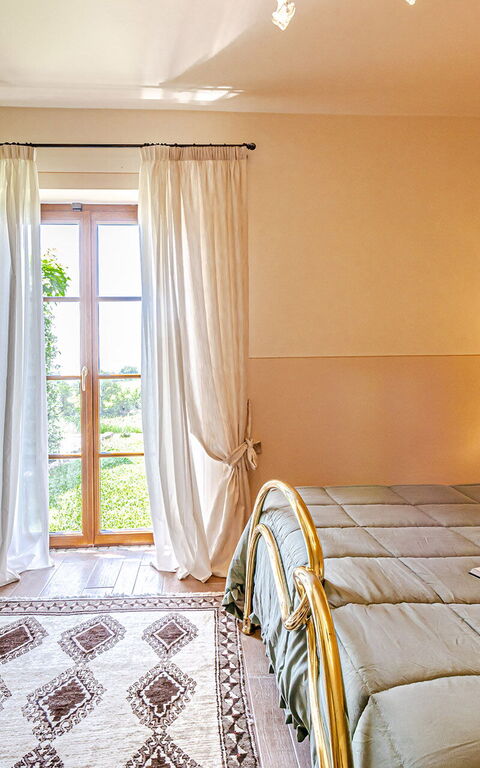 Chateau La Siroque: soveværelse