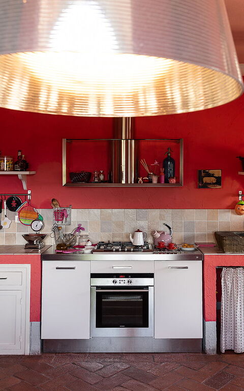 Villa Colle Di Sotto: Køkken