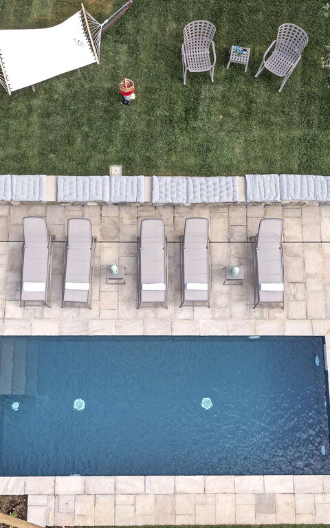 Villa Colle Di Sotto: pool, Udendørs, Udvendige